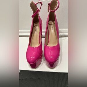 Women's Pink Platform Heels